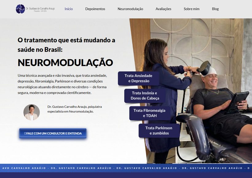 Site Dr. Gustavo Araújo
