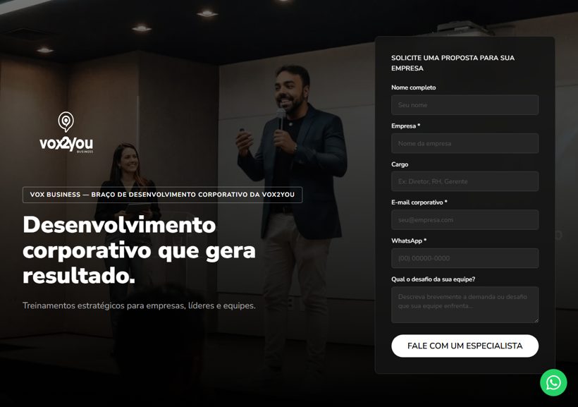 Site Vox Business
